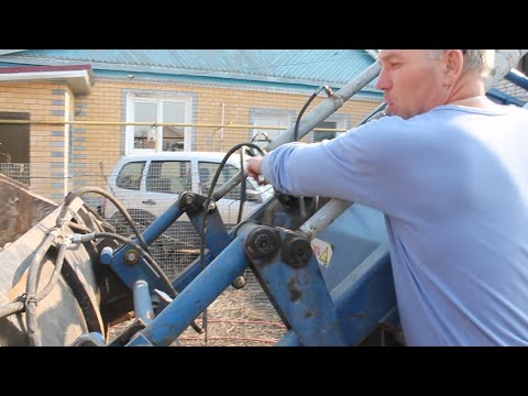 Видео: 7 лет эксплуатации. Отзыв о погрузчике Универсал производства завода Большая Земля