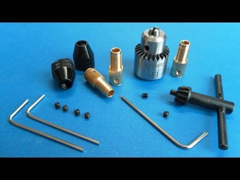 Видео: Патроны на вал 3,17 мм с коническим переходником