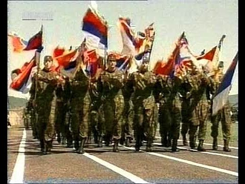 Видео: Војна парада Војске Републике Српске - Приједор 1997