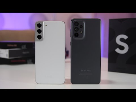 Видео: Samsung S22 Plus  - Samsung A73 Стоит ли переплачивать?