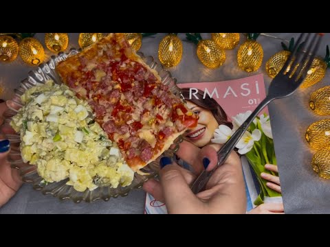 Видео: АСМР🍕 ИТИНГ АППЕТИТНЫЕ ЗВУКИ РТА🍕ЗВУКИ ЕДЫ. ЧАСТЬ 2