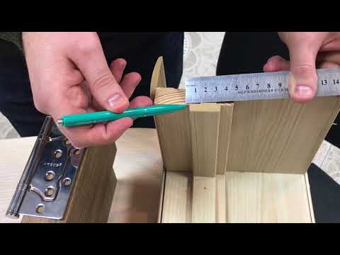 Видео: Накладные петли бабочки. Как установить накладную петлю на дверь?