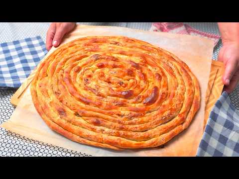 Видео: Пита с мясом без раскатки теста – два новых трюка, которые стоит попробовать!