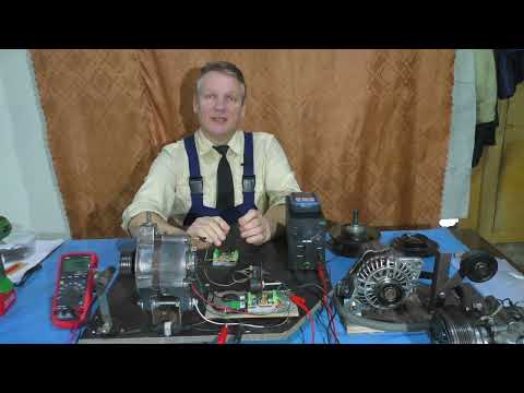 Видео: Как сделать мощный мотор из авто генератора #generator motor #发电马达