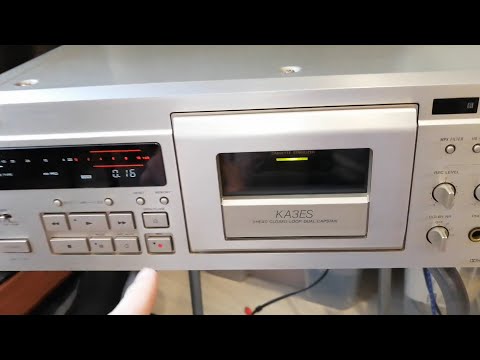 Видео: Sony TC-KA3ES кассетная дека, решил продать
