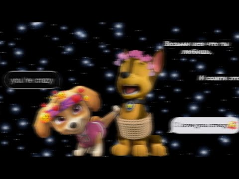 Видео: 🌠Гонщик и Скай🌠 (Психушка)~Для канала Львёнок из ада~💞 Chase x Skye💞