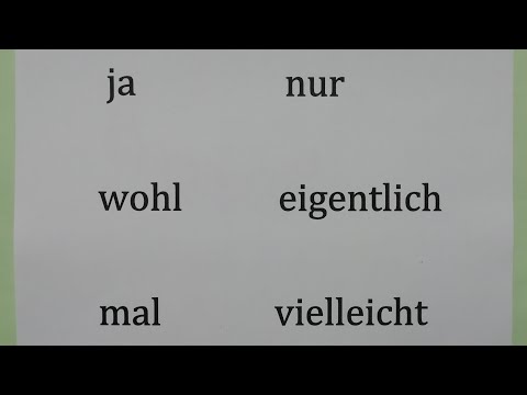 Видео: Глубокое погружение в немецкую устную речь. Модальные частицы часть 2.