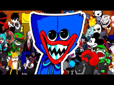 Видео: ХАГГИ ВАГГИ - ВСЕ БОССЫ FNF ПОЮТ ! - Friday Night Funkin' VS Huggy Wuggy [Poppy Playtime]