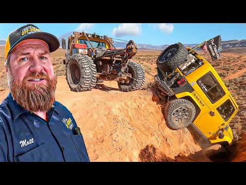 Видео: Этот джип не ожидал такого поворота событий... Это ПЛОХО!