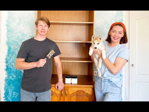 Видео: Как покрасить шкаф за 24 часа !)) diy - переделка мебели