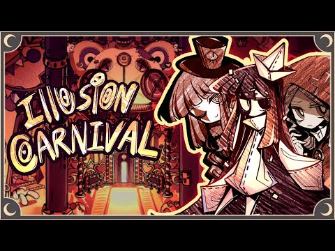 Видео: БЕЗУМНЫЙ КАРНАВАЛ ЭМОЦИЙ - Illusion Carnival Глава 1 | ritsu ☽