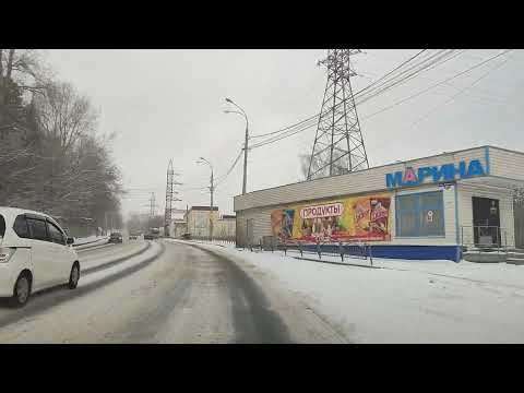 Видео: Экзаменационный маршрут, Томск. Март.