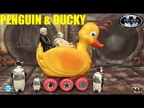 Видео: Обзор фигурки «Возвращение Бэтмена» из серии DC Multiverse Penguin Ducky & Penguin In His Underwe...