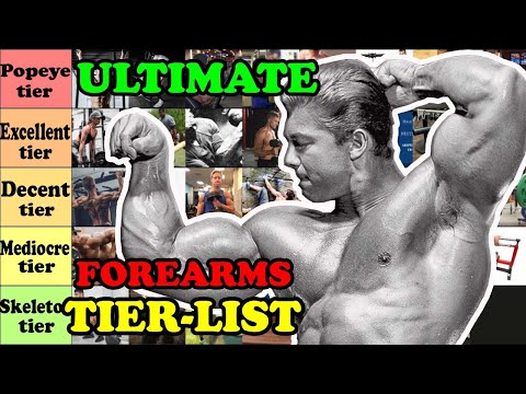 Видео: ПОЛНЫЙ список упражнений для предплечий (от уровня Попая до уровня Скелетора)