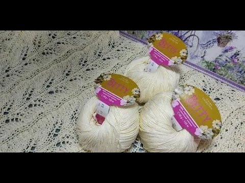 Видео: Самая простая летняя кофточка. Вяжу из новой пряжи. Это лето будет в ажуре.