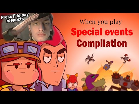 Видео: Когда играешь в особые события в Brawl Stars - Реакция на 퍼런안경_BLAS ( Бравл Старс ! )