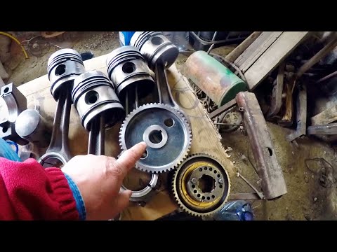 Видео: Ремонт двигателя ЮМЗ.