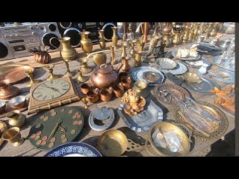 Видео: Блошиний ринок, барахолка Плзень. Чехія