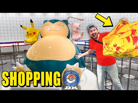 Видео: ШОППИНГ в Pokémon Center на 50 000 йен в Японии!