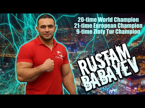 Видео: RUSTAM BABAYEV - ARMWRESTLING - RISE & HIGHLIGHTS / Рустам Бабаев - Zloty Tur, World, Лотошино, A1