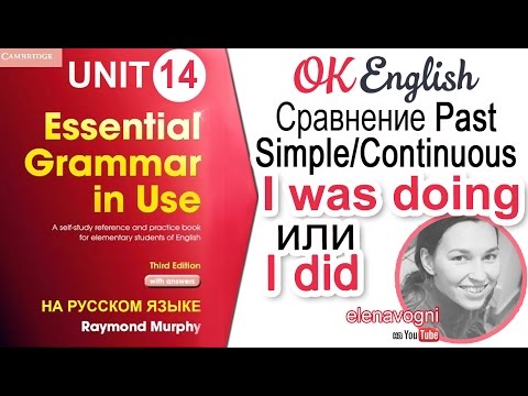 Видео: Unit 14 Английские времена Past Simple и Past Continuous. В чем разница? | OK English Elementary