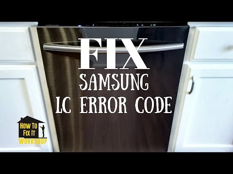 Видео: Как исправить ошибку LC в посудомоечной машине Samsung