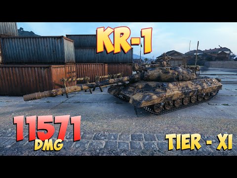 Видео: КР-1 • Измельчение! - 5 Фрагов 11.5K Урона • World Of Tanks 2.0