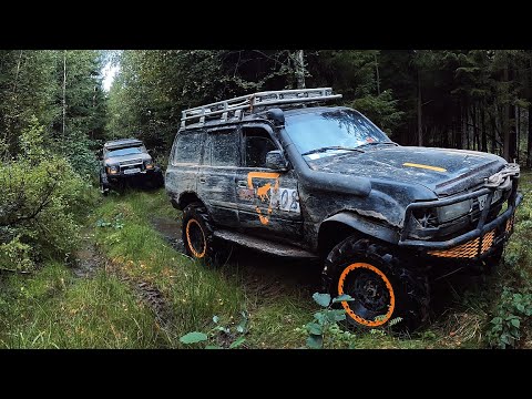 Видео: Крутой Jeep, спортивный Defender, боевая Toyota