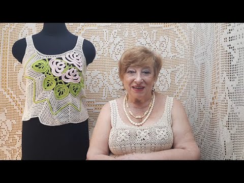 Видео: Топик "Экзотика". Мастер-класс по вязанию крючком от О. С. Литвиной.