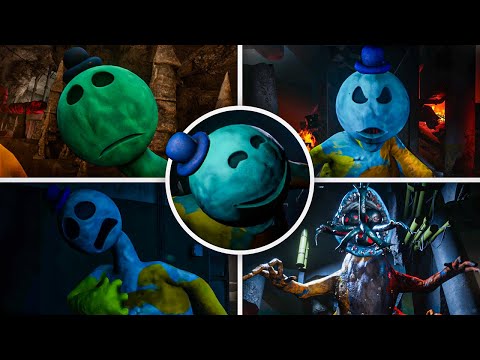 Видео: Poppy Playtime: Глава 4 — Доуи, Человек-пончик, все сцены (презентация)