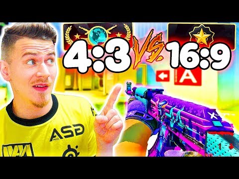 Видео: ИГРАЮ В 4:3 и 16:9 !!! ЧТО ЛУЧШЕ ? - ПУТЬ к GLOBAL ELITE CS:GO #7