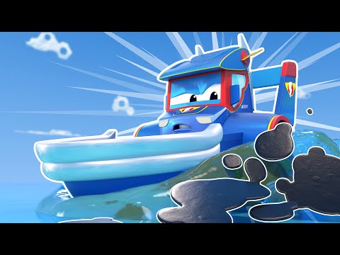 Видео: Супер Лодка останавливает ЗАГРЯЗНЕНИЕ Моря! | Урок экологии