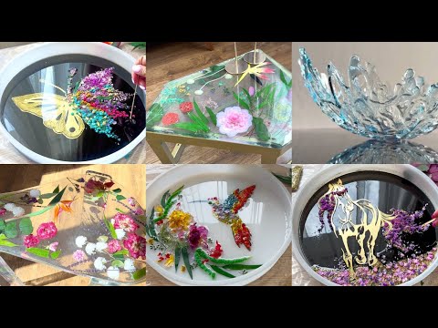 Видео: 😍 Живое искусство из смолы: лучшие проекты в одном стриме✨