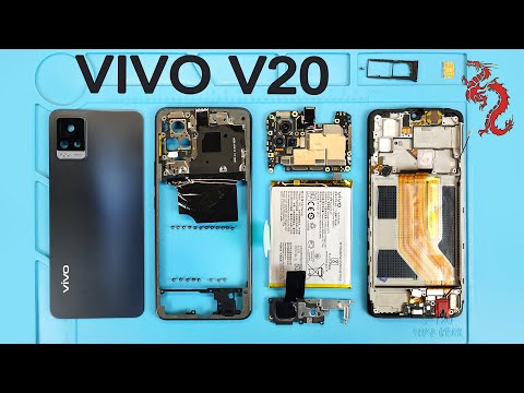 Видео: VIVO V20 //РАЗБОР смартфона обзор ИЗНУТРИ + Микроскоп