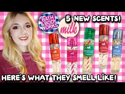 Видео: Вот как пахнут 5 новых ароматов Milk Bar от Bath & Body Works! 🥨🍦
