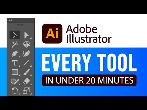 Видео: Все 80+ инструментов Adobe Illustrator объясняются за 20 минут