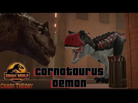 Видео: Лего кастом карнотавр Демон теория хаоса | lego custom carnotaurus Demon chaos theory