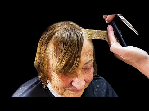 Видео: СТРИЖКА ВОР ВРЕМЕНИ ✂ Короткая женская стрижка для ДАМ 60++