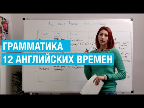 Видео: 12 английских времен простым языком. Грамматика.