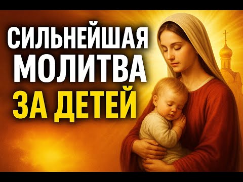 Видео: Сильнейшая молитва за детей — здоровье, защита и удача каждый день