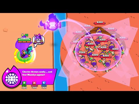 Видео: Сломанная игра CHESTER'S TROLL HYPERCHARGE 🍬 Brawl Stars 2025 Смешные моменты, победы и поражения...