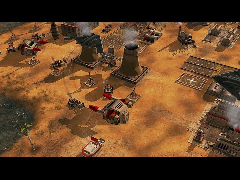 Видео: USA Laser против 7 ВВС США - Command & Conquer Generals Apocalyptic