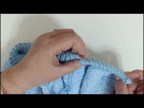 Видео: Как закрыть полую резинку иглой, самый простой способ!