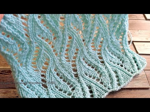 Видео: 🤗 😍 ОБАЛДЕННЫЙ АЖУРНЫЙ УЗОР ДЛЯ КАРДИГАНА СПИЦАМИ