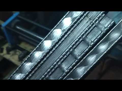 Видео: поребрение профильной трубы.