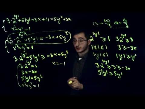 Видео: Задание 18 (параметр). ЕГЭ по математике [Пример 4]