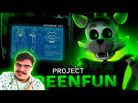 Видео: ▷ РУССКИЙ ФНАФ КОТОРЫЙ ЗАДУМЫВАЛСЯ КАК ШУТКА! [Project: GreenFun] | РЕАКЦИЯ
