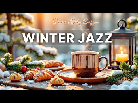 Видео: Кофейный джаз для снежного дня и расслабляющее нежное пианино