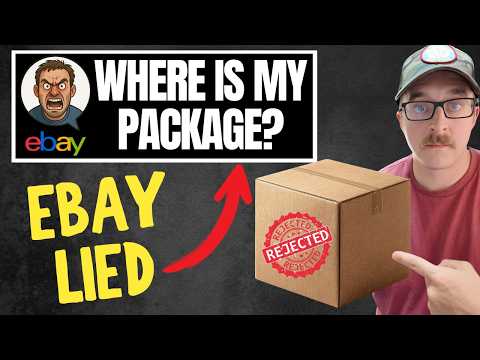 Видео: eBay настраивает продавцов на провал (проблемы с задержками доставки)