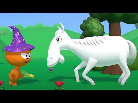 Видео: ПРЕМЬЕРА! Новые серии - Котэ-волшебник! - Игры с котёнком - Котэ ТВ